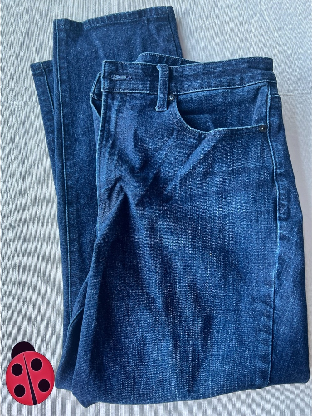 Talbots Flawless women’s Straight Dark Blue Jeans 12